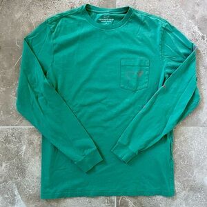Vintage Whale Long-Sleeve Pocket Tee